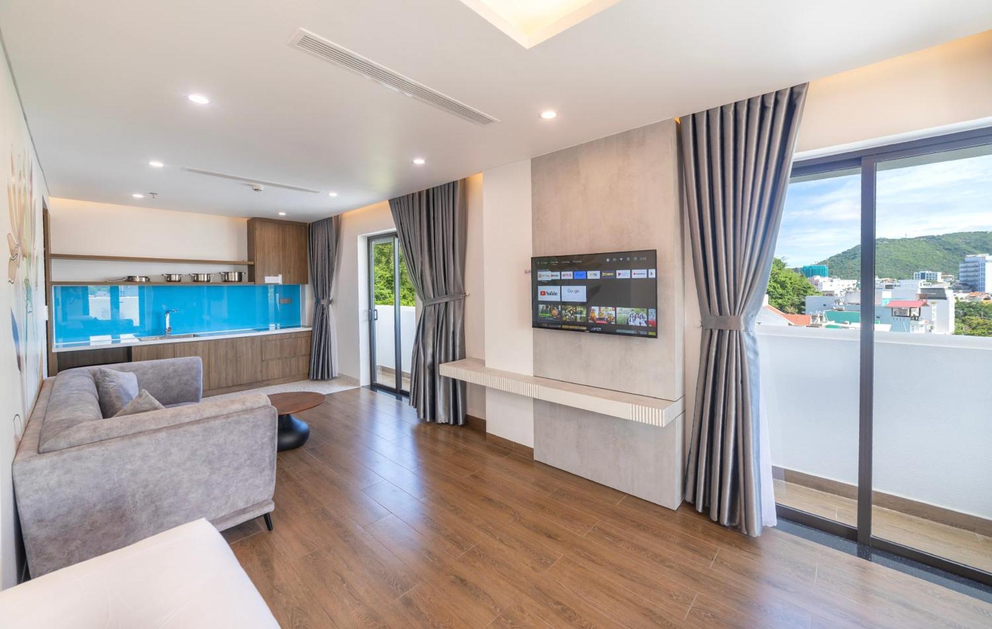 Green Lp Hotel & Apartment Вунгтау Экстерьер фото